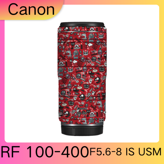 Lentes Canon RF100-400F5.6-8 IS USM  - Pele câmera, adesivo câmera - com alta resistência a arranhões, à prova d'água e com design elegante.